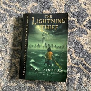 The lightning thief by rick riordan